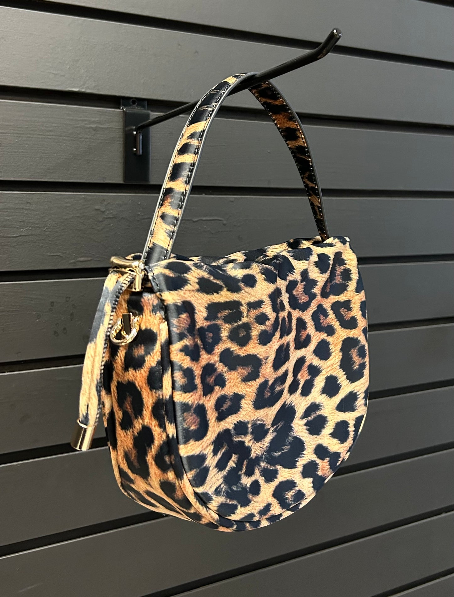 LEOPARD HAND/SHOULDER BAG
